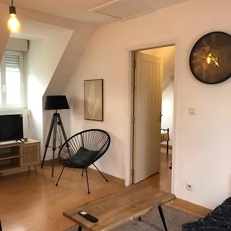 Duplex Lumineux Avec Parking Et Wi-fi Offert Lejlighed